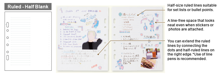 Paper Refill for myfa