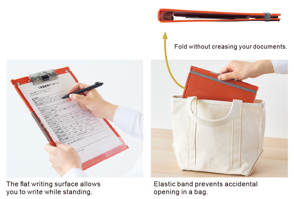 Mutual Foldable Clip Board