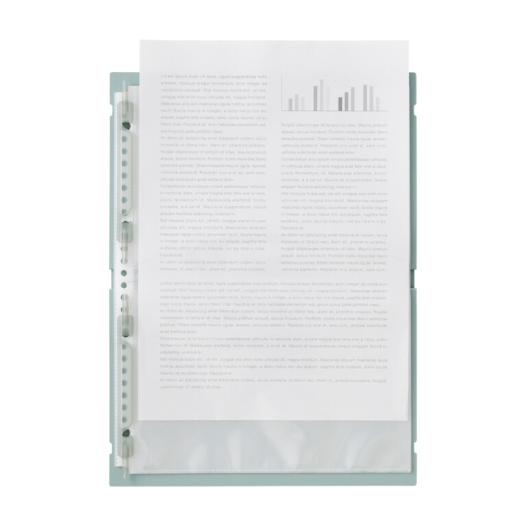 Foldable Clear Book A5