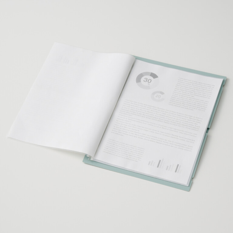 Foldable Clear Book A5