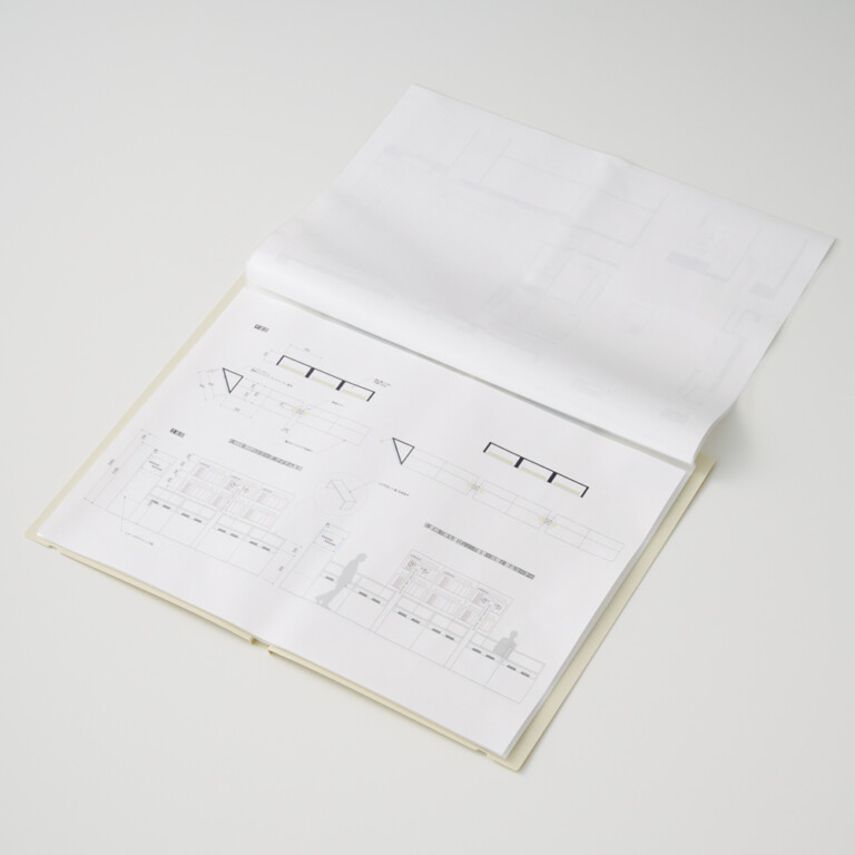 Foldable Clear Book A4