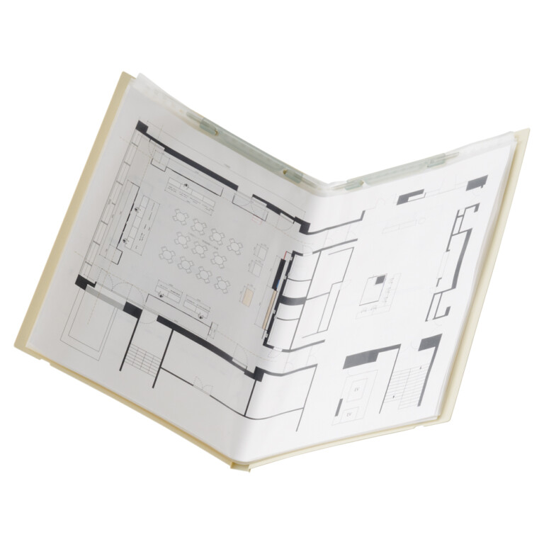 Foldable Clear Book A4