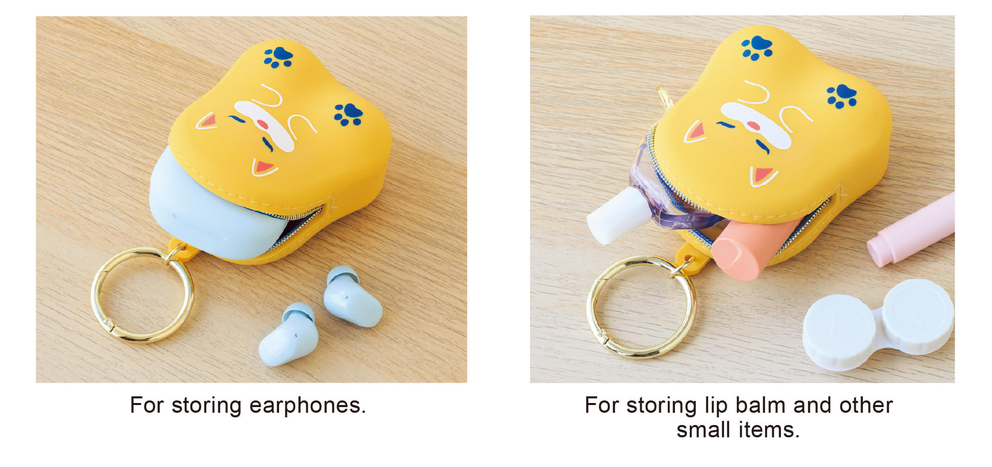 Cafe PuniLabo Sitting Mini Pouch