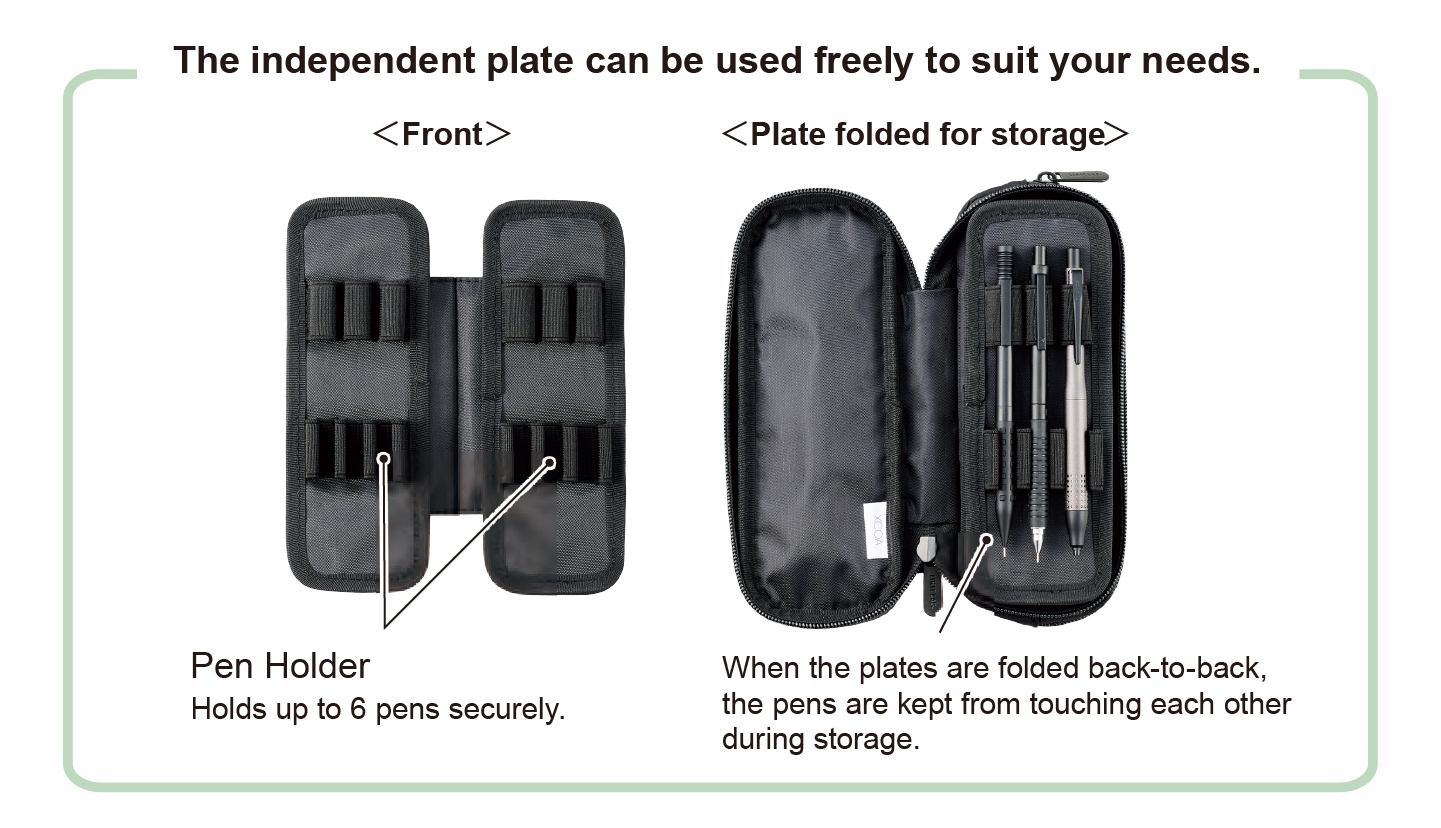 Spread Double Pen Case Light